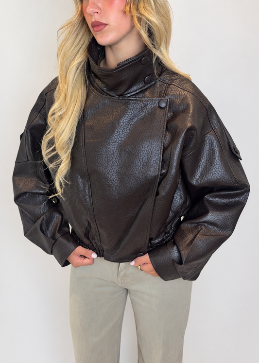 The Cora Jacket - Chocolate